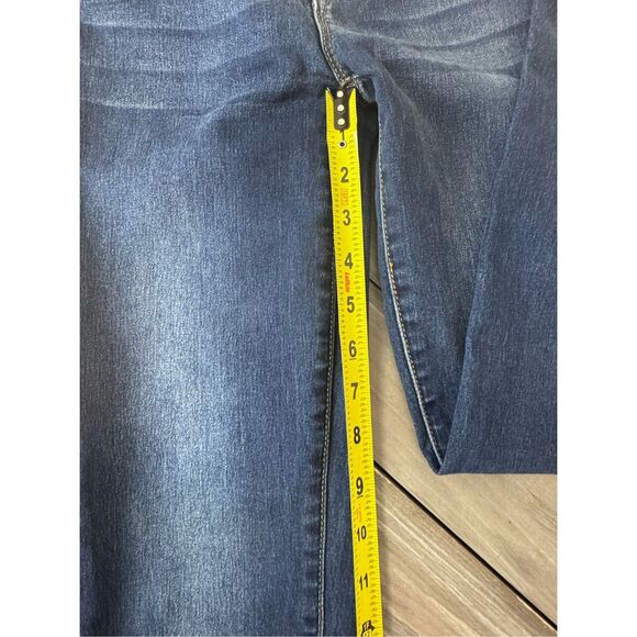 Free People Mid Rise Dark Wash Skinny Jeans‎ Size 26 - Picture 7 of 8